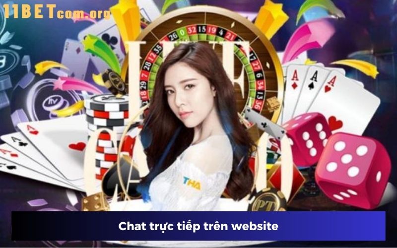 Chat trực tiếp trên website Chat trực tiếp trên website