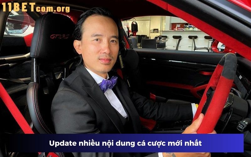 Tác giả 11BET update nhiều nội dung cá cược mới nhất Tác giả 11BET update nhiều nội dung cá cược mới nhất